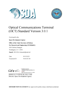 SDA OCT Standard v3.0.1