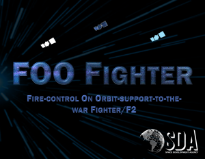 foo fighter graphic - fire control on orbit support to the warfighter /f2