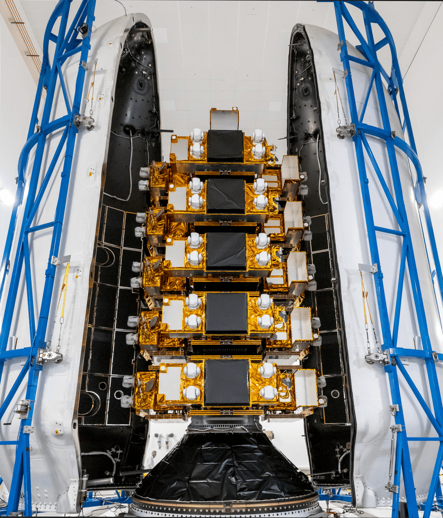 SpaceX phóng 21 vệ tinh Tranche 1: Mạng quang học quân sự của SDA đã có 84 nút vận tải